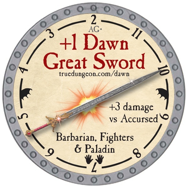 +1 Dawn Great Sword - 2026 (Platinum)