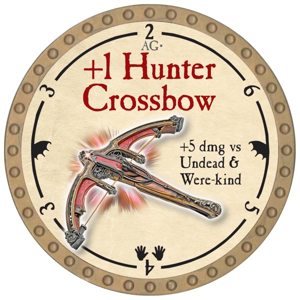 +1 Hunter Crossbow - 2026 (Gold)