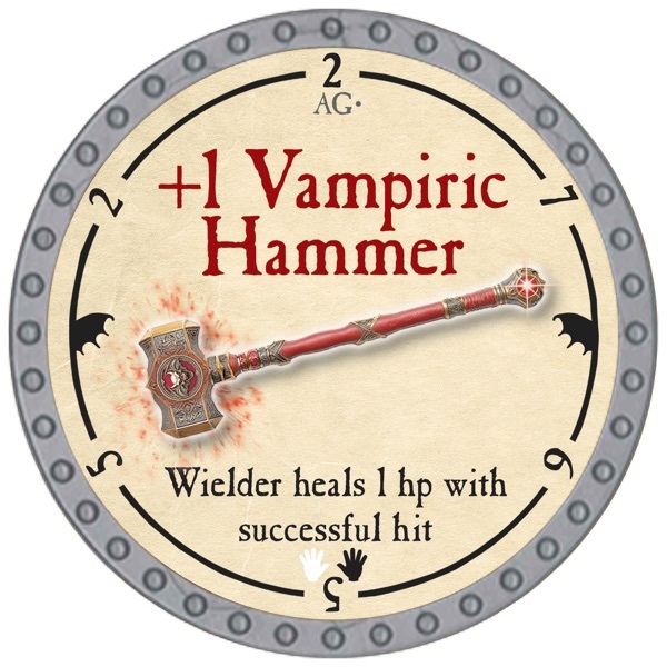 +1 Vampiric Hammer - 2026 (Platinum)