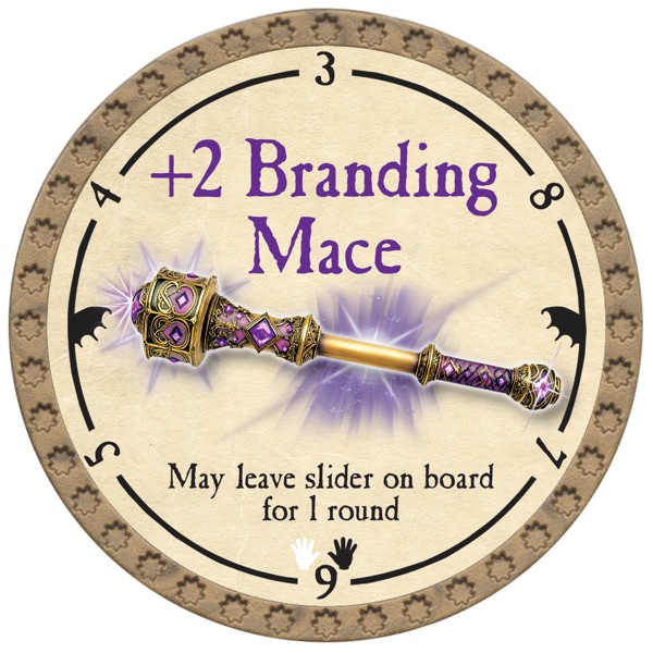 +2 Branding Mace - 2026 (Gold)