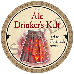 Ale Drinker's Kilt - 2025 (Gold)