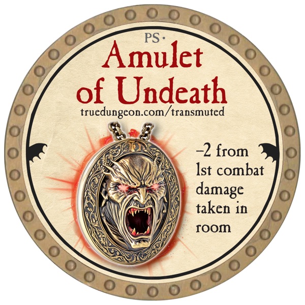 Amulet of Undeath - 2026 (Gold)