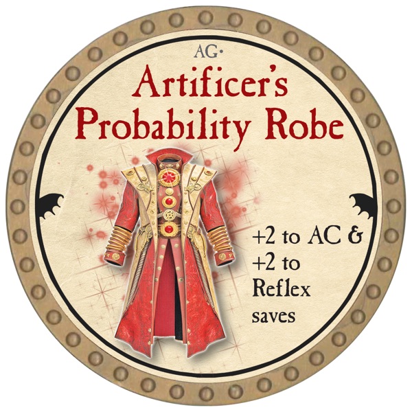 Artificer's Probability Robe - 2026 (Gold)