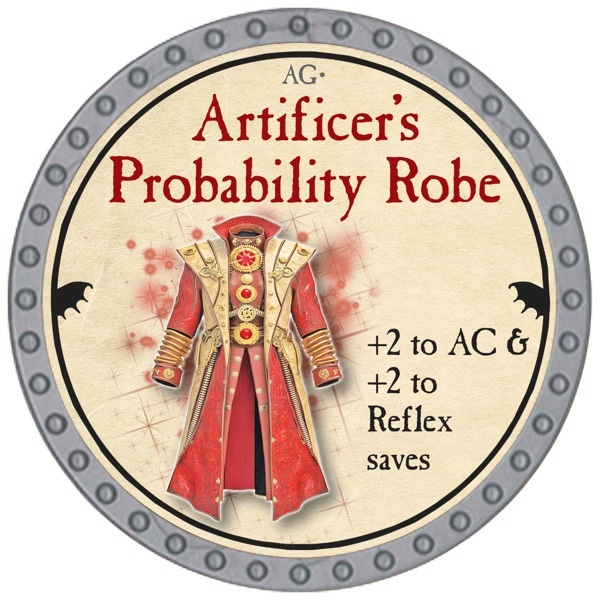 Artificer's Probability Robe - 2026 (Platinum)