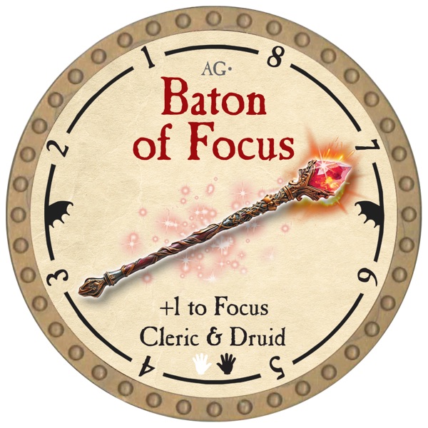Baton of Focus - 2026 (Gold)