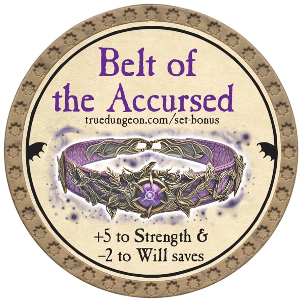 Belt of the Accursed - 2026 (Gold)