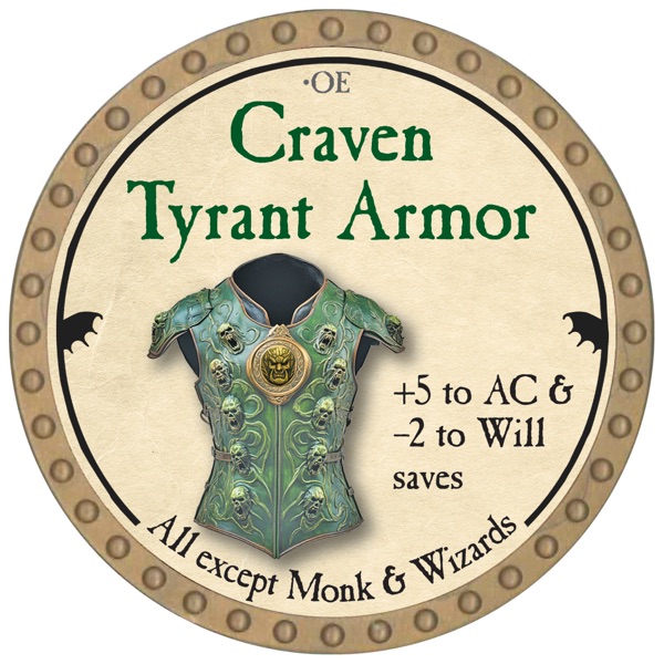 Craven Tyrant Armor - 2026 (Gold)