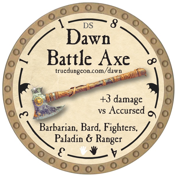 Dawn Battle Axe - 2026 (Gold)