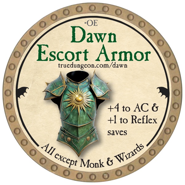 Dawn Escort Armor - 2026 (Gold)