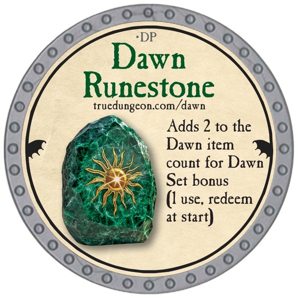 Dawn Runestone - 2026 (Platinum)