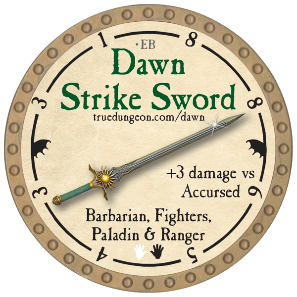 Dawn Strike Sword - 2026 (Gold)