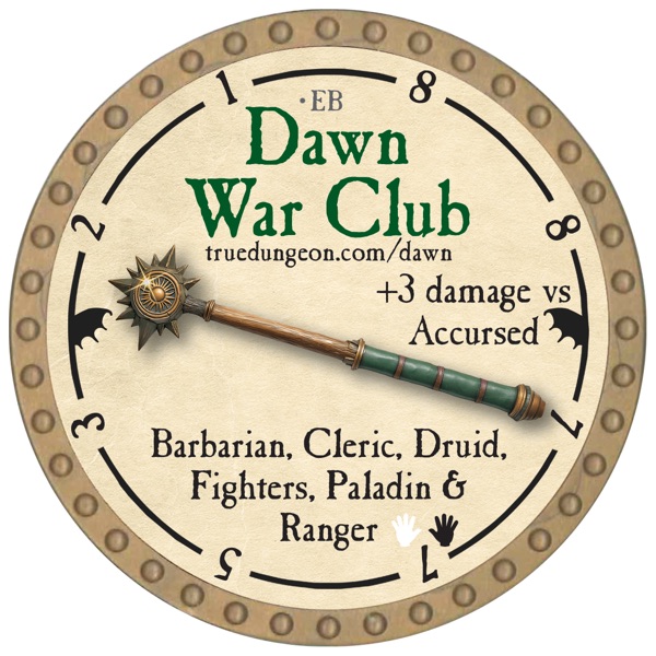 Dawn War Club - 2026 (Gold)