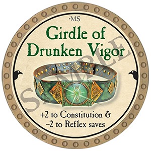 Girdle of Drunken Vigor - 2025 (Gold)