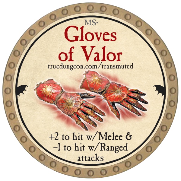 Gloves of Valor - 2026 (Gold)
