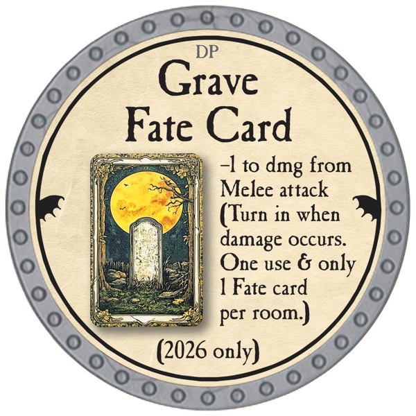 Grave Fate Card - 2026 (Platinum)