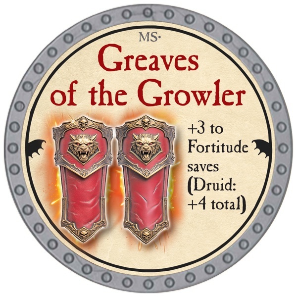 Greaves of the Growler - 2026 (Platinum)
