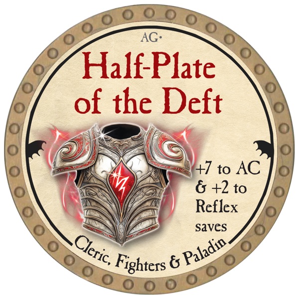 Half-Plate of the Deft - 2026 (Gold)