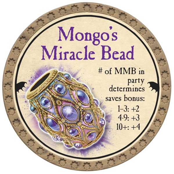 Mongo's Miracle Bead - 2026 (Gold)