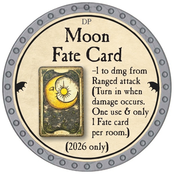 Moon Fate Card - 2026 (Platinum)
