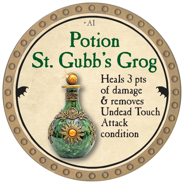 Potion St. Gubb's Grog - 2026 (Gold)