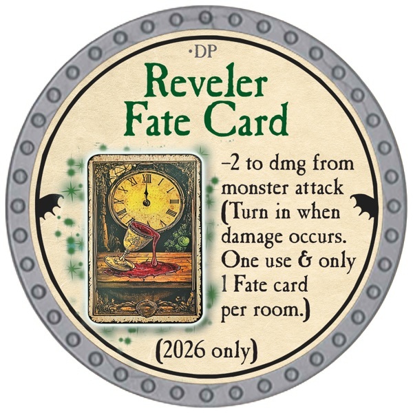 Reveler Fate Card - 2026 (Platinum)