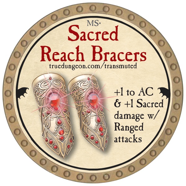Sacred Reach Bracers - 2026 (Gold)