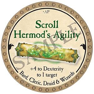 Scroll Hermod's Agility - 2025 (Gold)