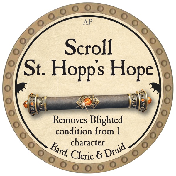 Scroll St. Hopp's Hope - 2026 (Gold)