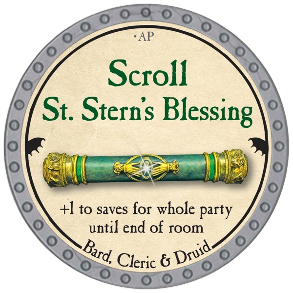 Scroll St. Stern's Blessing - 2026 (Platinum)