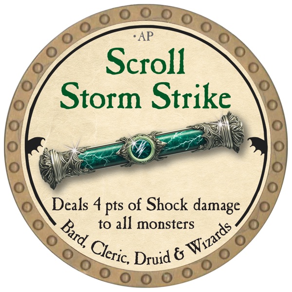 Scroll Storm Strike - 2026 (Gold)
