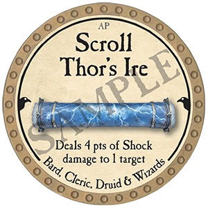 Scroll Thor's Ire - 2025 (Gold)