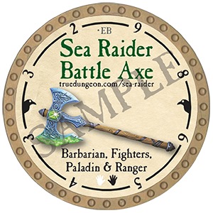 Sea Raider Battle Axe - 2025 (Gold)
