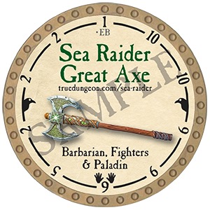 Sea Raider Great Axe - 2025 (Gold)