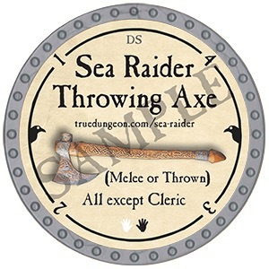 Sea Raider Throwing Axe - 2025 (Platinum)