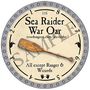 Sea Raider War Oar - 2025 (Platinum)
