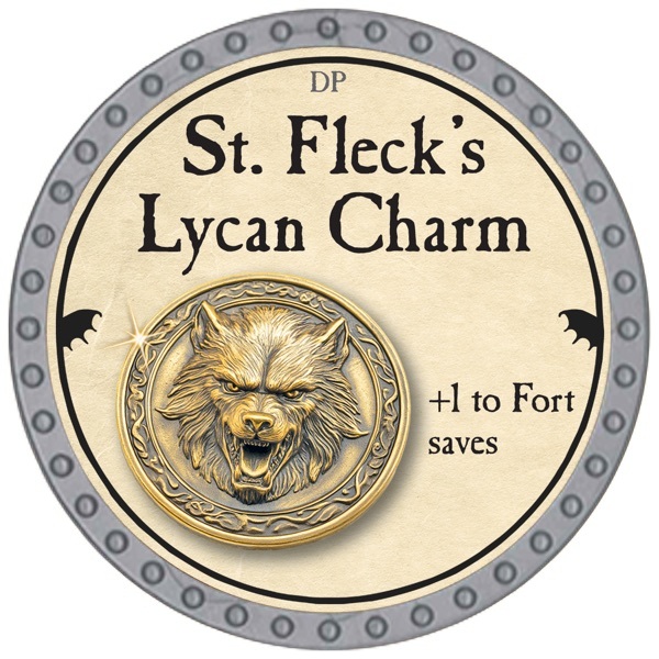St. Fleck's Lycan Charm - 2026 (Platinum)