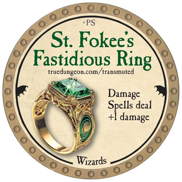 St. Fokee's Fastidious Ring - 2026 (Gold)
