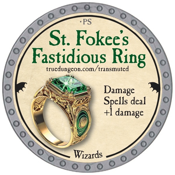 St. Fokee's Fastidious Ring - 2026 (Platinum)