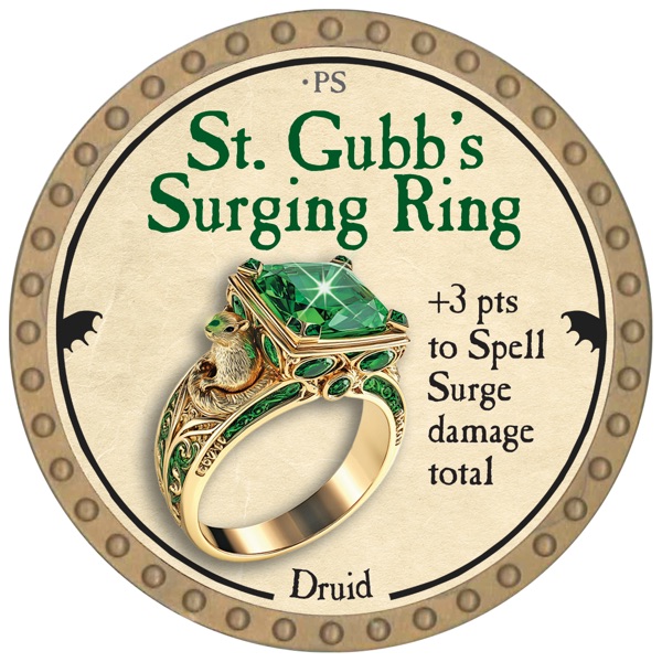St. Gubb's Surging Ring - 2026 (Gold)