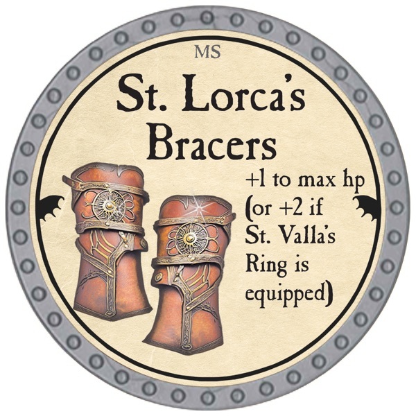St. Lorca's Bracers - 2026 (Platinum)