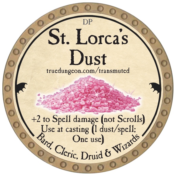 St. Lorca's Dust - 2026 (Gold)