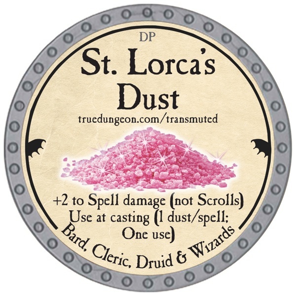 St. Lorca's Dust - 2026 (Platinum)