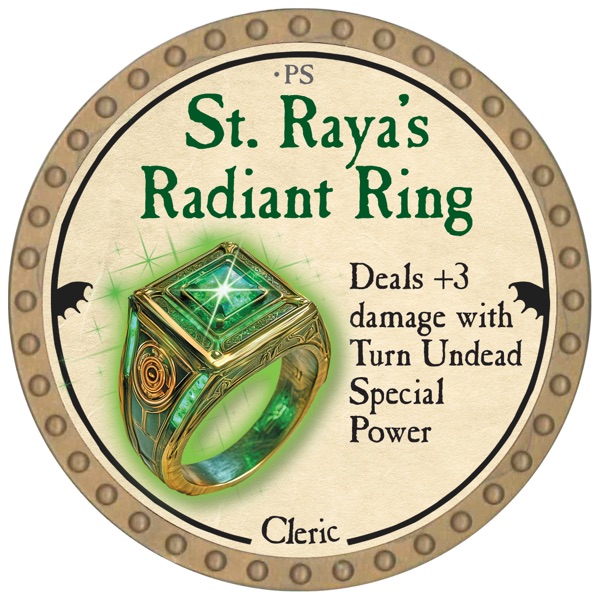 St. Raya's Radiant Ring - 2026 (Gold)