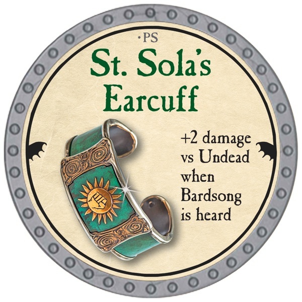 St. Sola's Earcuff - 2026 (Platinum)