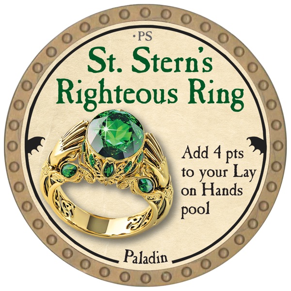 St. Stern's Righteous Ring - 2026 (Gold)