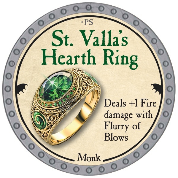 St. Valla's Hearth Ring - 2026 (Platinum)