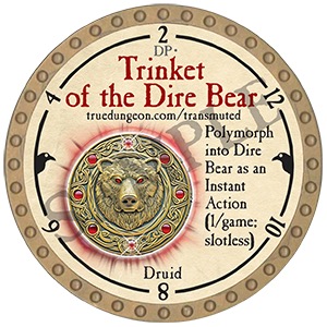 Trinket of the Dire Bear - 2025 (Gold)
