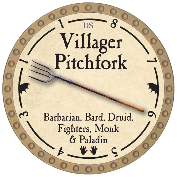 Villager Pitchfork - 2026 (Gold)