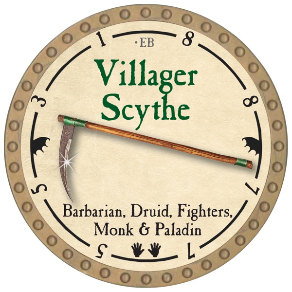Villager Scythe - 2026 (Gold)